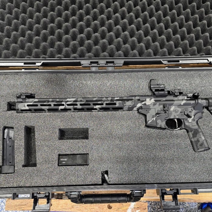 2A Solutions work — custom Cerakote finish
